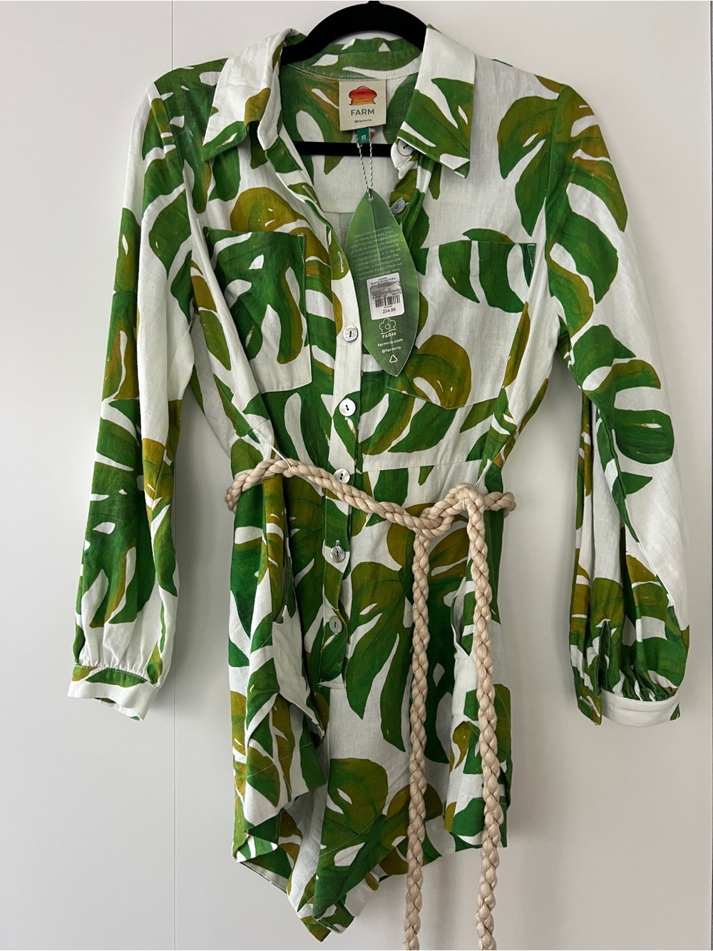 FARM Rio Monstera Romper - Picture 7 of 8